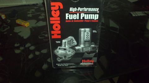 1987 Ford Bronco - This is a box for a Holley High-Performance Fuel Pump, rated at 500 GPH.