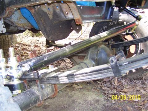 1995 Ford Bronco - MagnumPIs modified engine crossmember