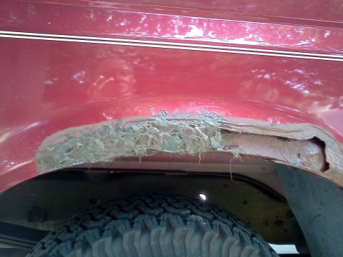 1995 Ford Bronco - Half Bondo Glass