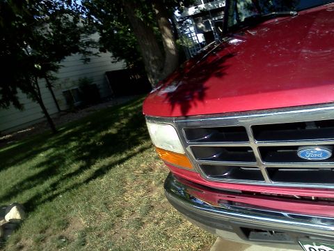 1995 Ford Bronco - Grill Blacked in
