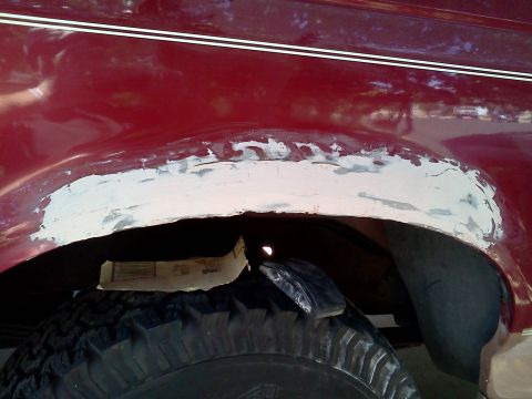 1995 Ford Bronco - Bondoed up