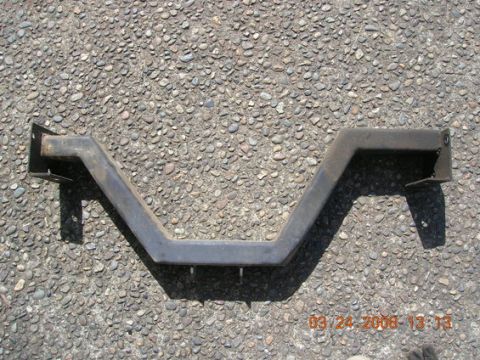1995 Ford Bronco - A metal engine crossmember is shown lying on a gravel surface. The date stamp '03/24/2008' is visible in the lower right corner.