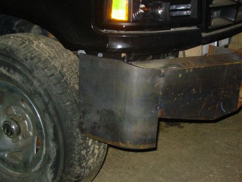 1983 Ford Bronco - After torching the curve into the upper angled strips, I tacked them all together & cut the angled curve onto the corners. I'm not quite re…