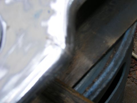 1978 Ford Bronco - A close-up view of a metal part, showing its texture and a watermark from the source website.