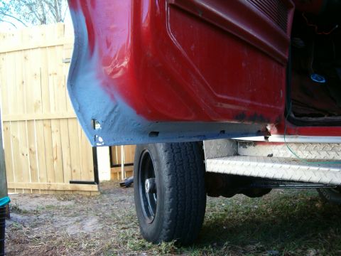 1979 Ford Bronco - Door after primered..