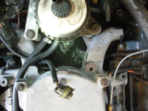 1997 Chevrolet Silverado 3500 - The oil pressure has been dropping severely at idle, even though the engine runs fine, so I knew it had to be an instrument fault. The litt…