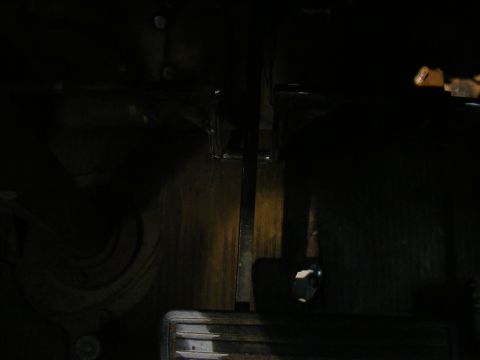 1978 Ford Bronco - This image shows the pedals and floor mat inside a vehicle, with the Supermotors.net watermark visible.