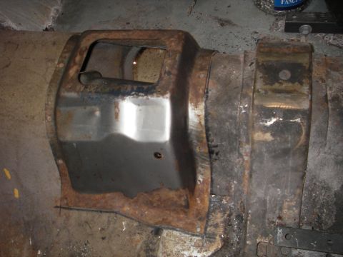 1972 Ford Ranchero - there she is, shifter hump