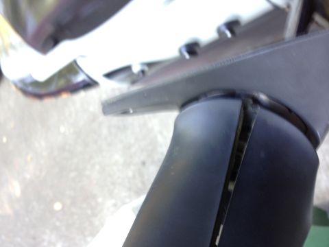 1992 Ford F-150 - Old broken mirror. Caused SEVERE vibrations on the road to the point of being useless.