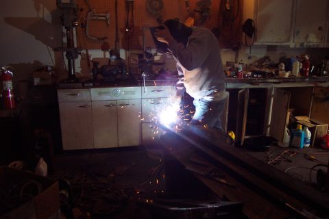 1996 Ford Bronco - Welding. (12/20/2003)