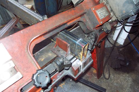 1996 Ford Bronco - Some band saw cuttng. (12/20/2003)