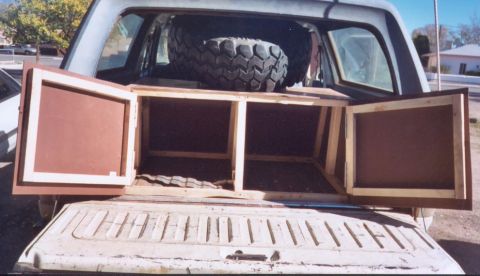 1987 Ford Bronco - open wide