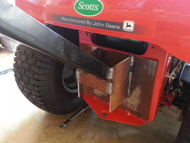 Scotts mower part manufactured by John Deere