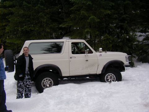 1994 Ford Explorer - Chris Weber's Bronco ~ His first club run