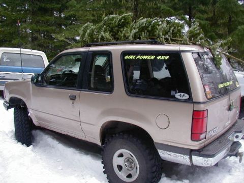 1994 Ford Explorer - Anne's "Girlpower" Explorer