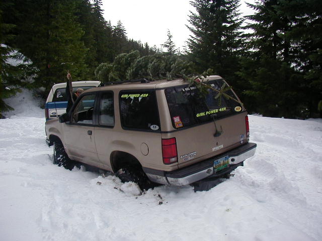 Some deep snow that I got just a little stuck in. Thanks guys for help and guidance  to getting me unstuck.
