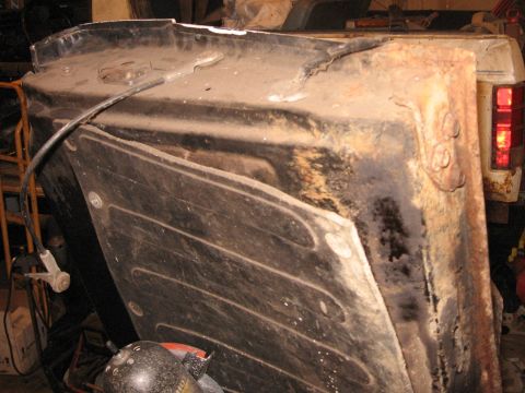 1980 Ford Bronco - Minor surface rust on bottom, outside. Internal was all rubberized undercoated prior to assembly.