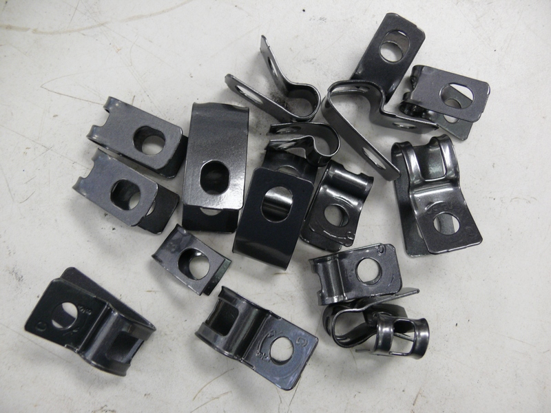 Assortment of metal clips