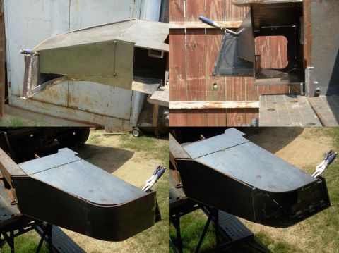 1983 Ford Bronco - Despite the complexity, and all the mistakes I made during fabrication, the first storage box & its door are coming together reasonably wel…