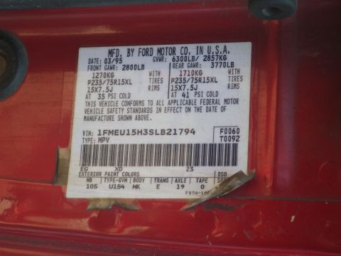 1983 Ford Bronco - 95 Bronco Eddie Bauer 5.8L E4OD
