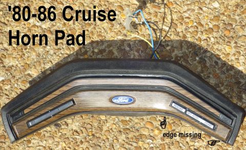 1983 Ford Bronco - '80-86 Cruise Horn Pad