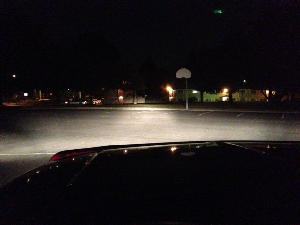 Low Beams and Hella 550 Fog Lights.