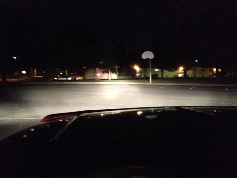 1992 Ford F-150 - High Beams and Hella 550 Fog Lights.