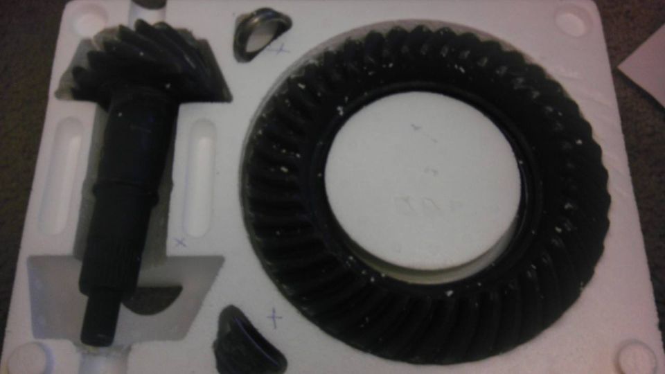 differential gear set in packaging