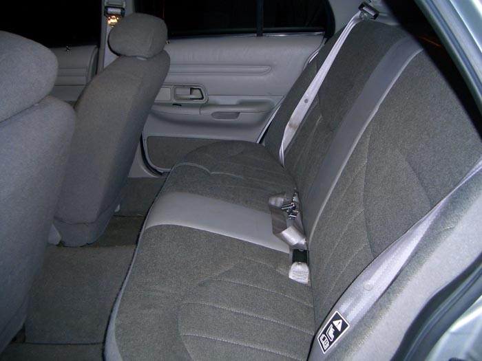 Rear seating area is in great shape and extremely clean