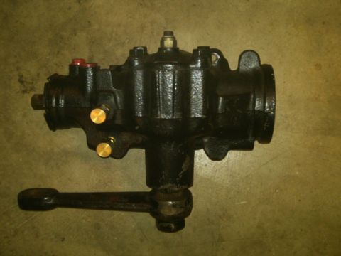 1985 Jeep CJ7 - This is a steering gear box, a component of a vehicle's steering system.