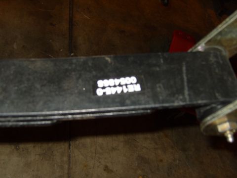 1985 Jeep CJ7 - Part with visible part number and other markings.