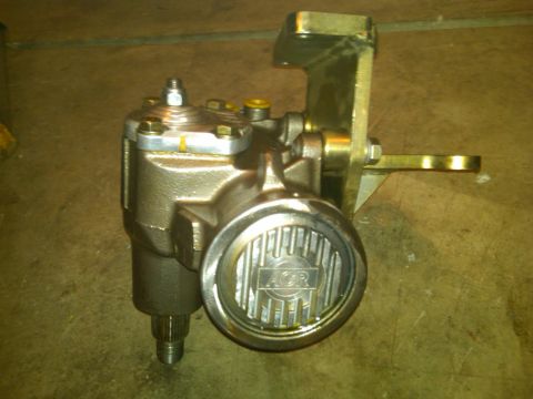 1985 Jeep CJ7 - AGR power steering gearbox part shown on a floor.