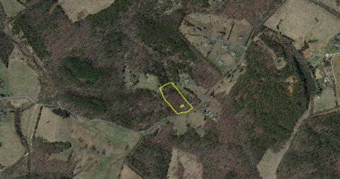 1971 Ford Ranchero - An aerial perspective shows a rural landscape with a highlighted area of interest.