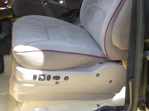 1983 Ford Bronco - The heater switch looks like it belongs there. Unfortunately, a suitable panel for the passenger chair has eluded me, so its switches are a…