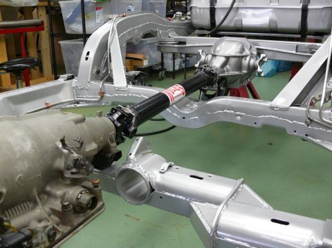 1976 Chevrolet Corvette - Chassis and drivetrain components are visible in this close-up shot. Supermotors.net watermark is present.