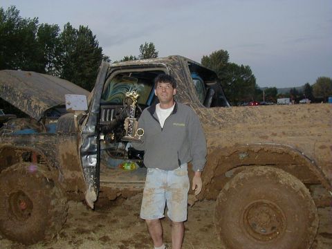 1978 Ford Bronco - 3rd place trophy at Sheridan Mud Drags