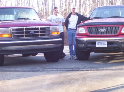 1995 Ford Bronco - Me and my dad