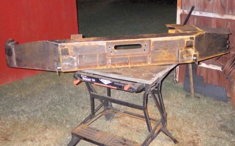 1983 Ford Bronco - I got the nerve up to start building the L door today, and I almost finished it. It fits at least as well as the other, but there's a lot m…