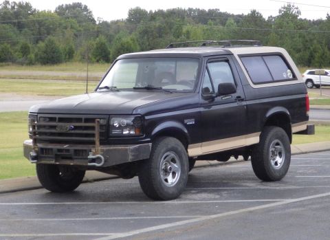 1983 Ford Bronco - The bumper & grille guard are still under construction...