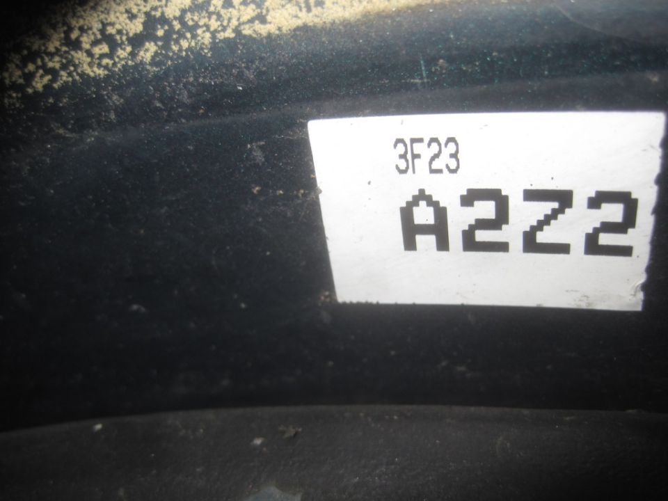Label with text 3F23 A2ZZ