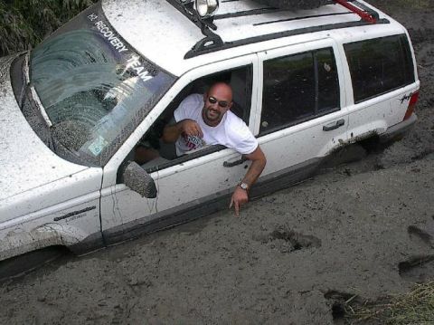 1993 Jeep Grand Cherokee - Stuck like a bitch..