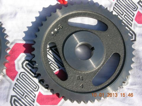 1969 Ford Fairlane - A metal timing gear is shown with a date stamp of 10.01.2013.