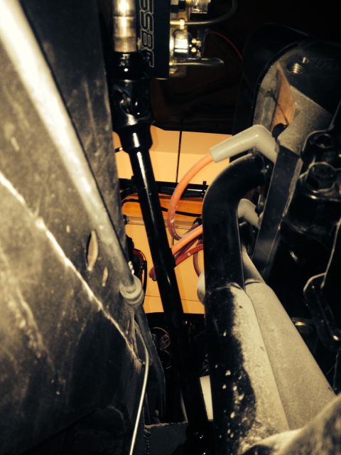 1965 Ford Mustang - 65 Mustang borgenson shaft from column to MII rack and pinion