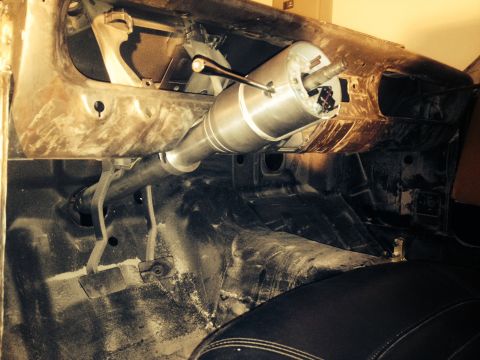 1965 Ford Mustang - 65 Mustang steering column and bracket install