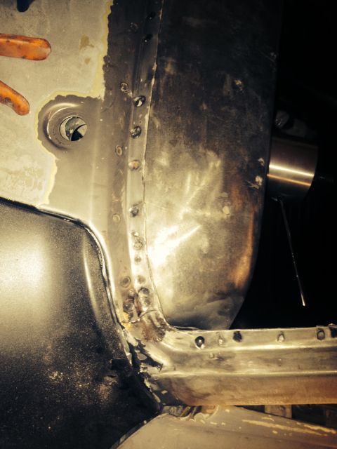 1965 Ford Mustang - 65 Mustang windshield channel soda blasted