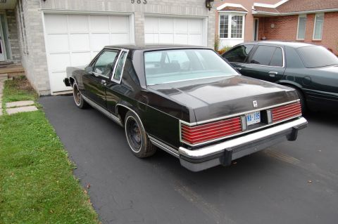1985 Mercury Grand Marquis “BIGNSLOW”