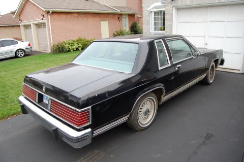 1985 Mercury Grand Marquis “BIGNSLOW”