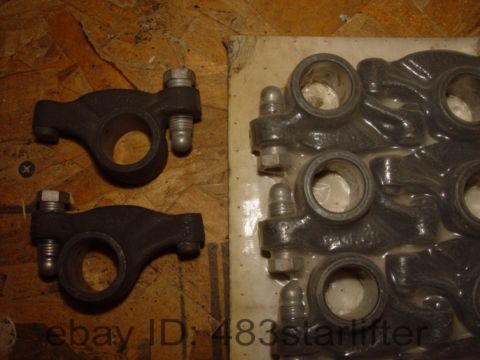 1969 Ford Fairlane - Engine rocker arms shown in a package and individually.