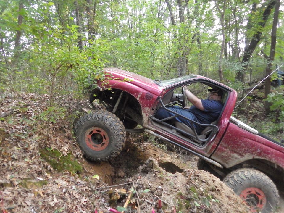 He had to hunt for the right line for a little while, which is exactly what Greg wanted - lots of dirt being moved so it would be easier for his Disco.