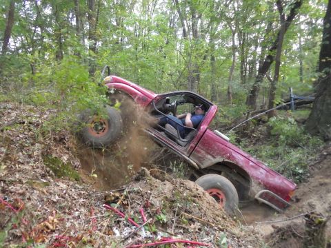 1983 Ford Bronco - He had to hunt for the right line for a little while, which is exactly what Greg wanted - lots of dirt being moved so it would be easier fo…